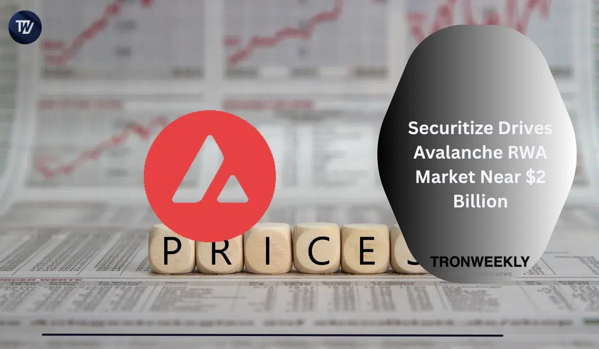 Securitize Impulsa el Mercado RWA de Avalanche a Casi $2 Mil Millones
