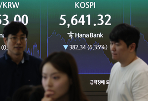 Kospi опустился ниже 5,300 на фоне углубления распродажи вторую сессию подряд