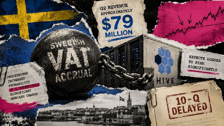 HIVE Digital boekt ~$79M voorlopige Q4-omzet maar stelt 10-Q uit vanwege Zweedse BTW-geschil