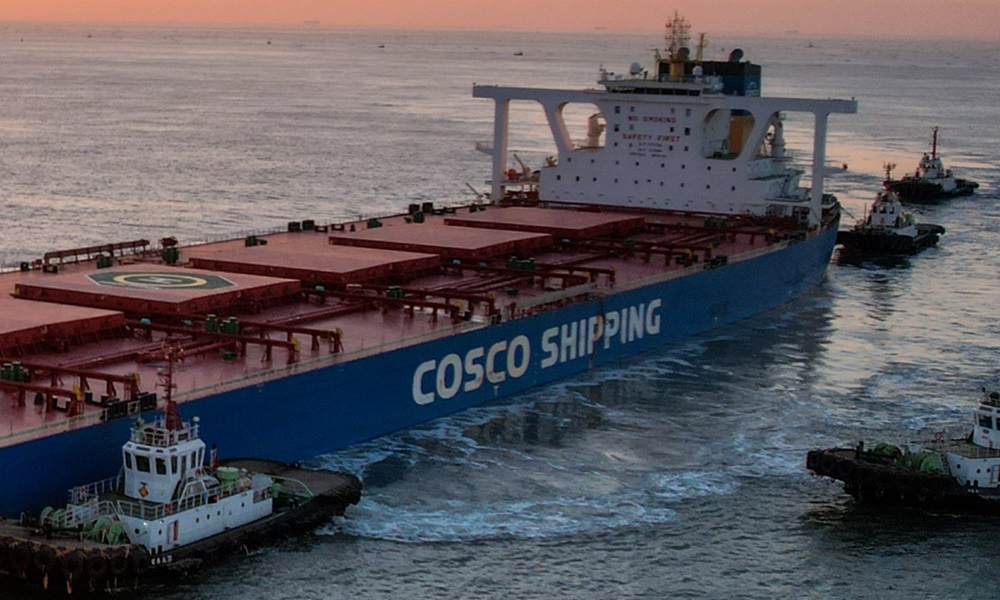 COSCO Shipping Development ordina 15 navi portarinfuse Newcastlemax in un accordo da 1,1 miliardi di dollari