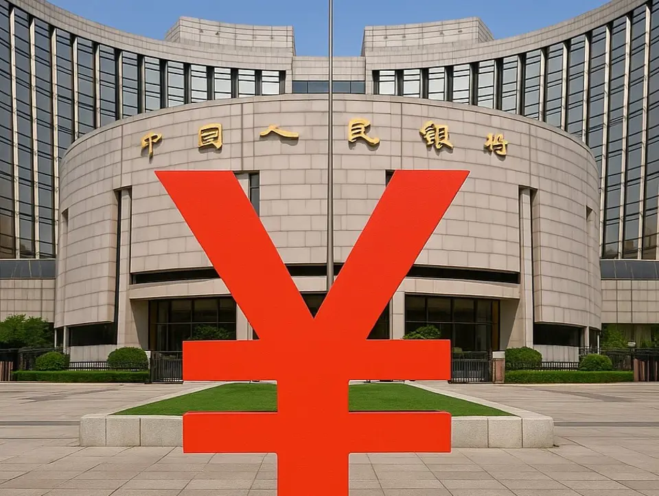 PBOC legt täglichen USD/CNY-Referenzkurs auf 6.7828 fest, über der Schätzung von 6.7344