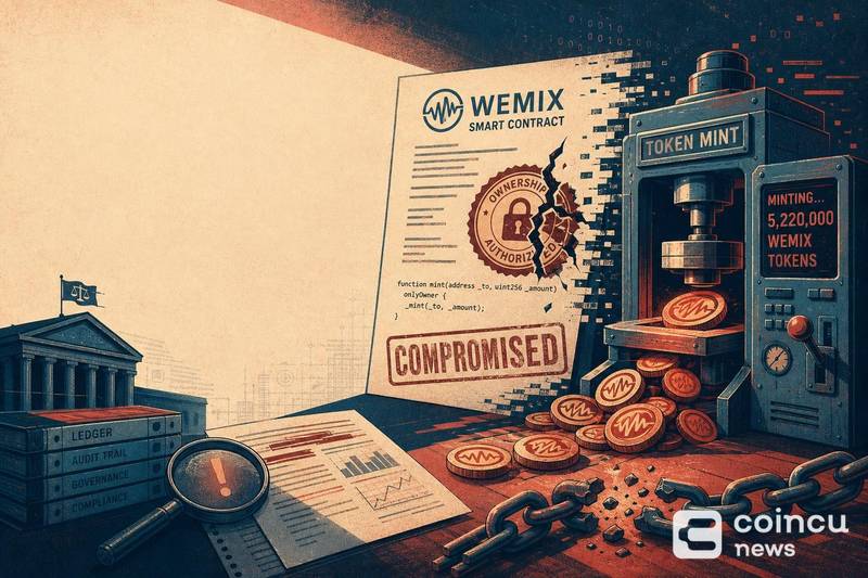 WEMIX заявила о компрометации прав владения контрактом и незаконном выпуске более 5.22 миллиона токенов