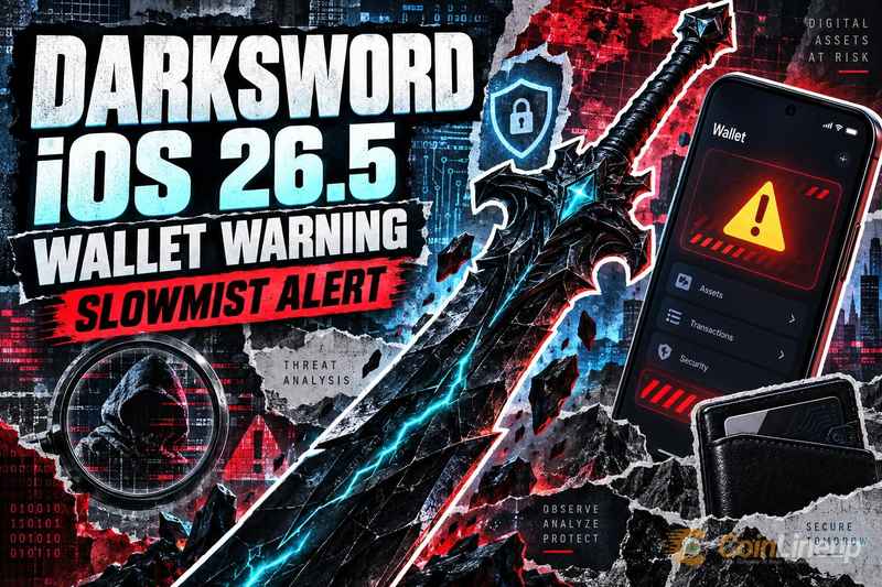SlowMist Warns Darksword Threat Actor May Target Crypto Wallets on iOS 26.5