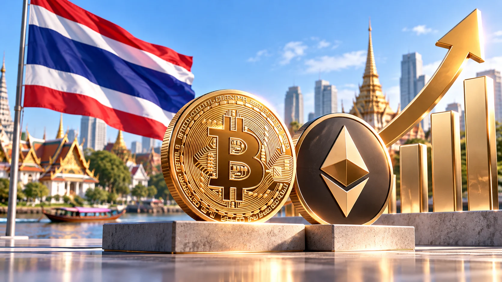 Tajlandia finalizuje zasady ETF na Bitcoina i Ethera do obrotu na giełdzie papierów wartościowych