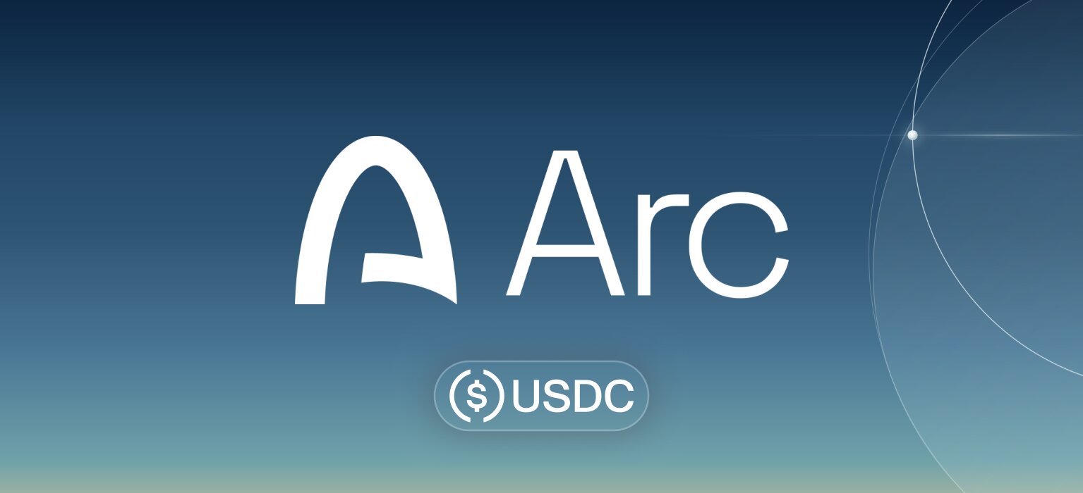 Arc от Circle преодолела отметку в $1 млрд в USDC через шесть недель после запуска
