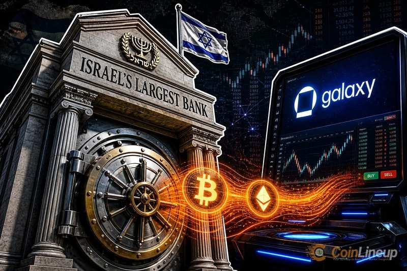 Bank Leumi вступил в партнерство с Galaxy, став первым банком в Израиле, предоставляющим торговлю биткоином и эфиром