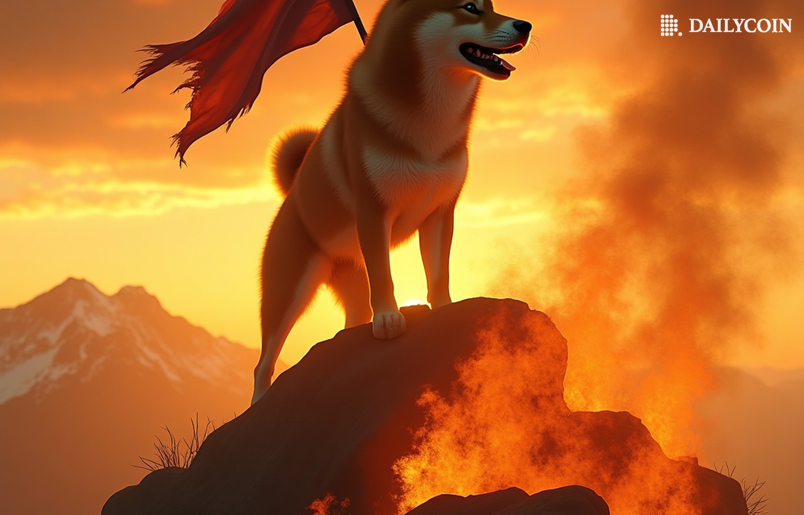 Shiba Inu Forma un ‘Bull Flag’ mentre Coinbase brucia milioni di SHIB