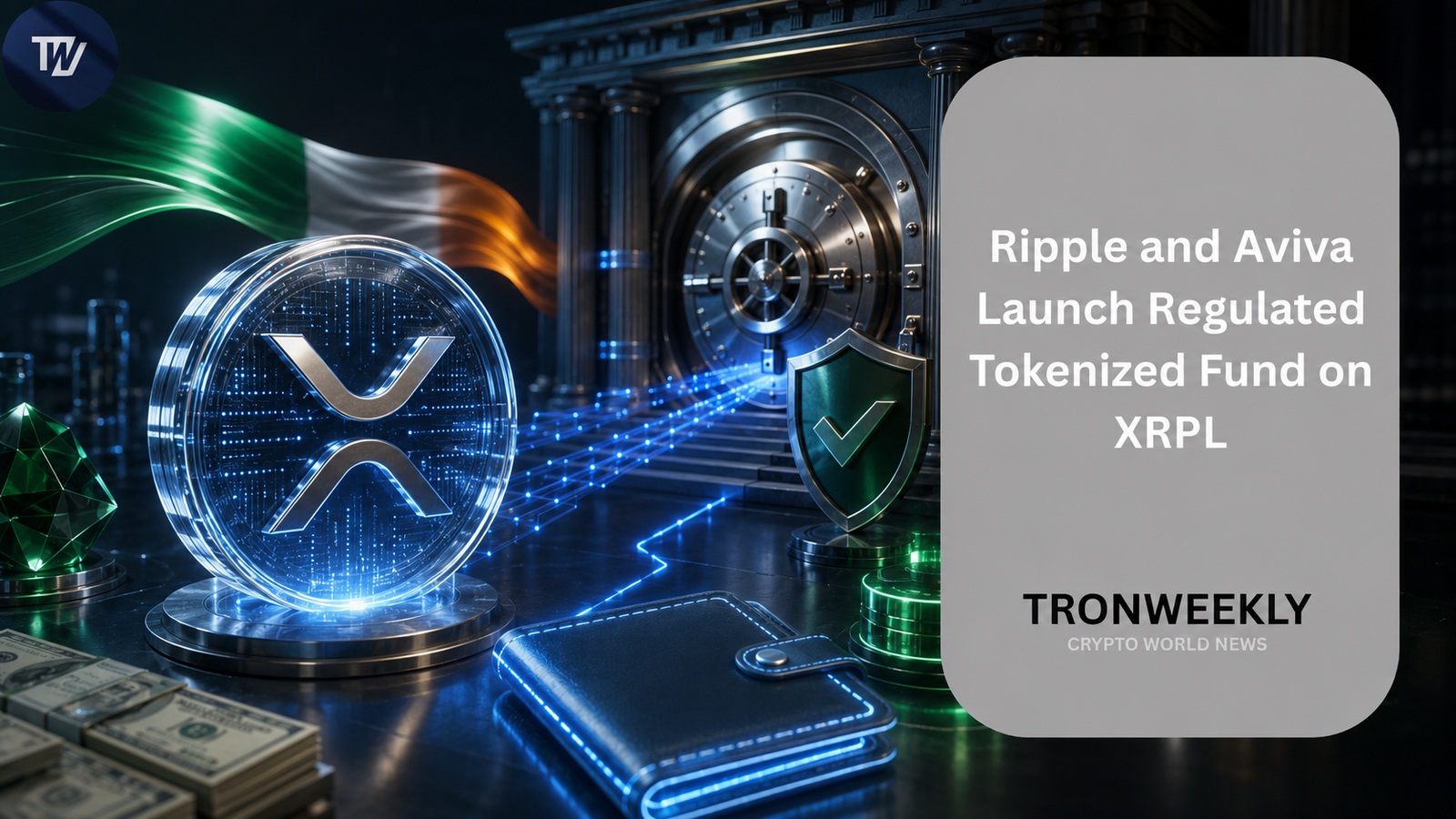 Ripple e Aviva Lanciano una Classe di Quote di Fondo Tokenizzata Regolamentata sull'XRP Ledger