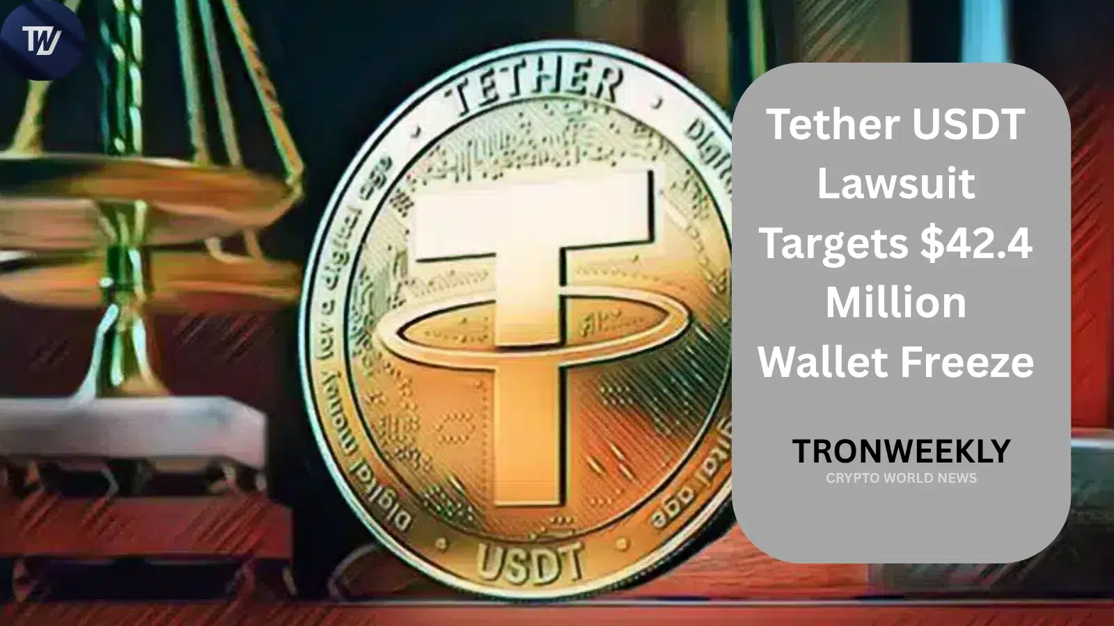 Tether fait face à une action en justice concernant le gel de 42,4 millions de dollars en USDT à New York