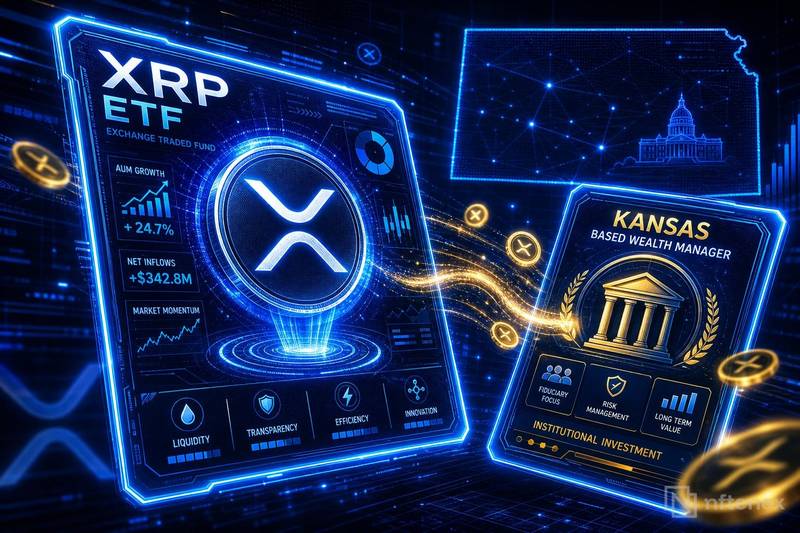 Kansas Wealth Manager Takes Position in XRP ETF