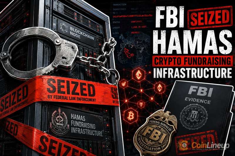 FBI przejęła infrastrukturę krypto związaną z Hamasem i przechwyciła darowizny