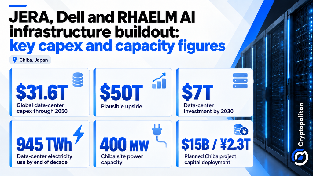 JERA, Dell e RHAELM pianificano un progetto di infrastrutture AI da 15 miliardi di dollari in Giappone
