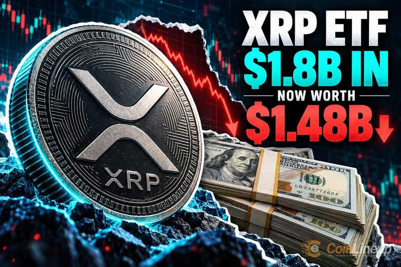 XRP ETF Investors Put In $1.8 Billion, but Holdings Are Now Worth $1.48 Billion