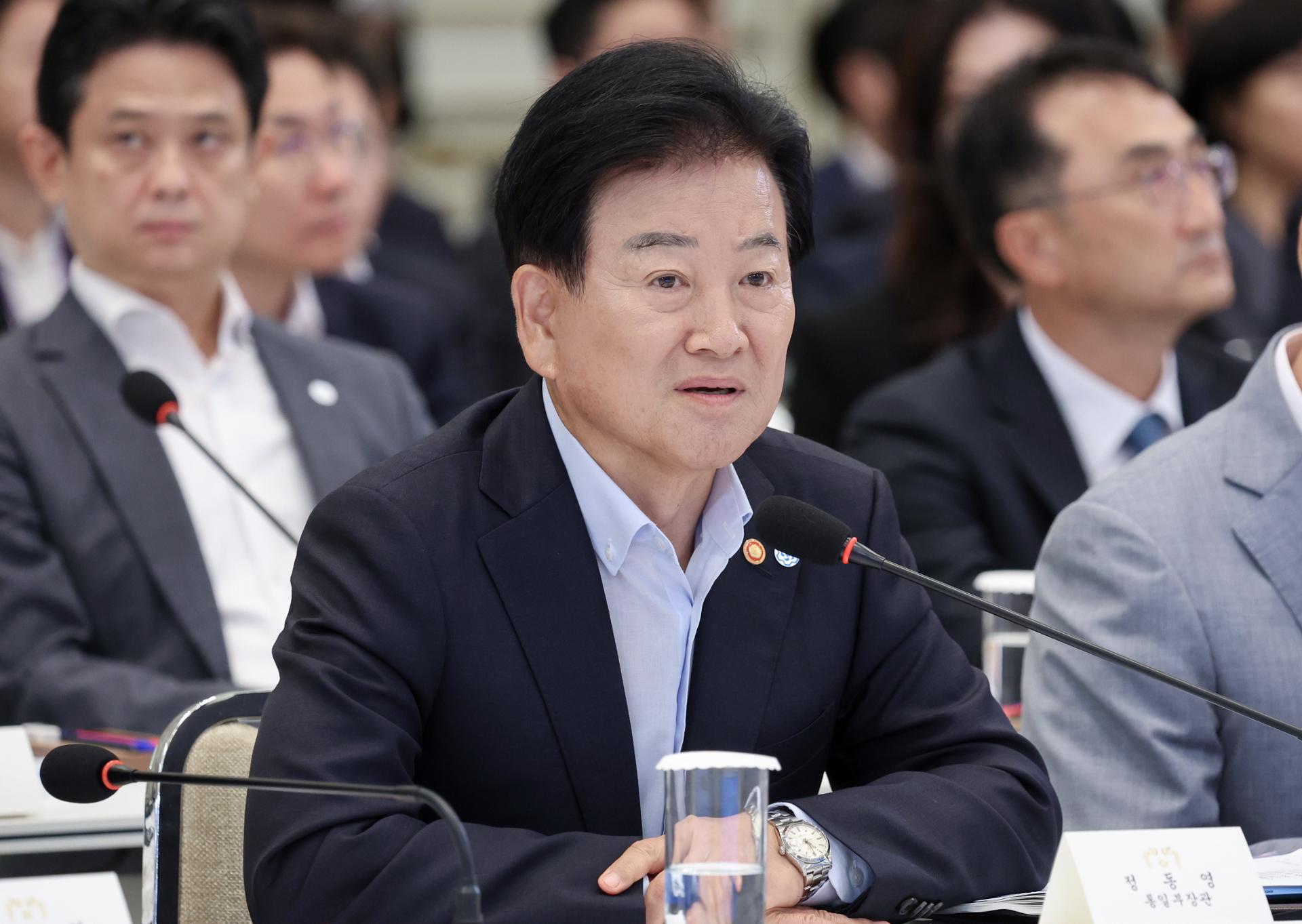 统一部长推动取消朝鲜“主要敌人”称呼