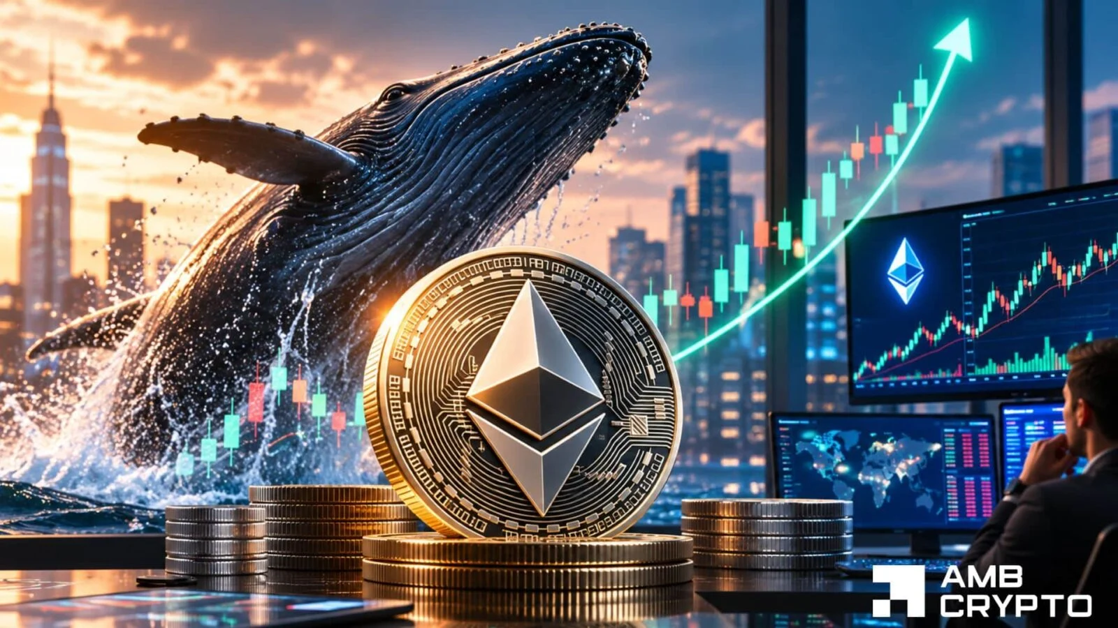 Arthur Hayes 買入 1,290 ETH,Ethereum 測試關鍵阻力位