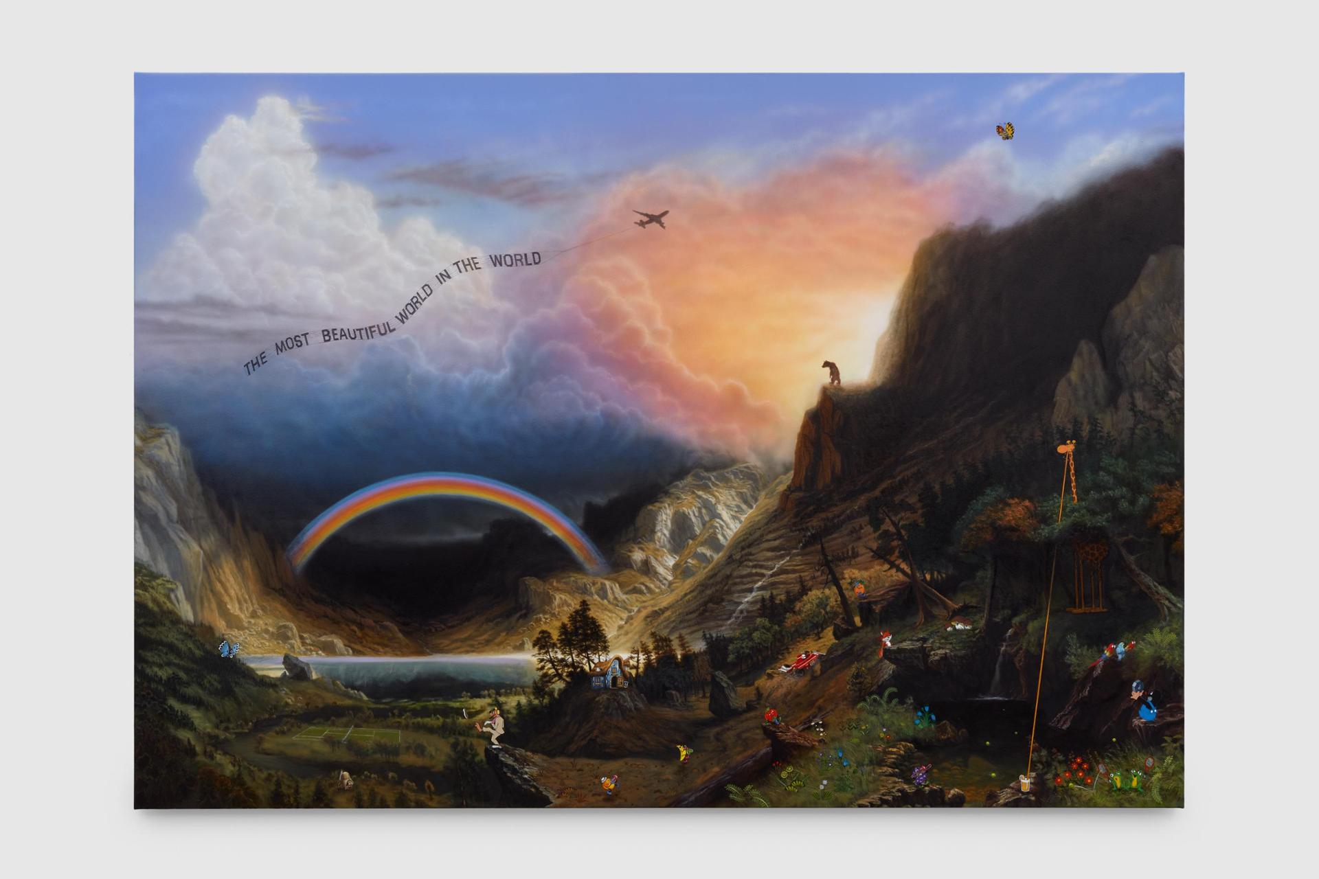 Friedrich Kunath transforme le mouvement perpétuel et la mélancolie en peintures à Pace Séoul