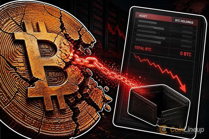 Skarbiec bitcoinowy OneMedNet spadł z 34 BTC do zera w obliczu ostrzeżenia o zasadniczych wątpliwościach co do kontynuacji działalności