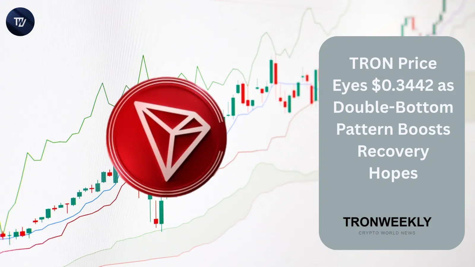 TRON価格は、ダブルボトム形成とトレジャリー購入を背景に$0.3442を視野