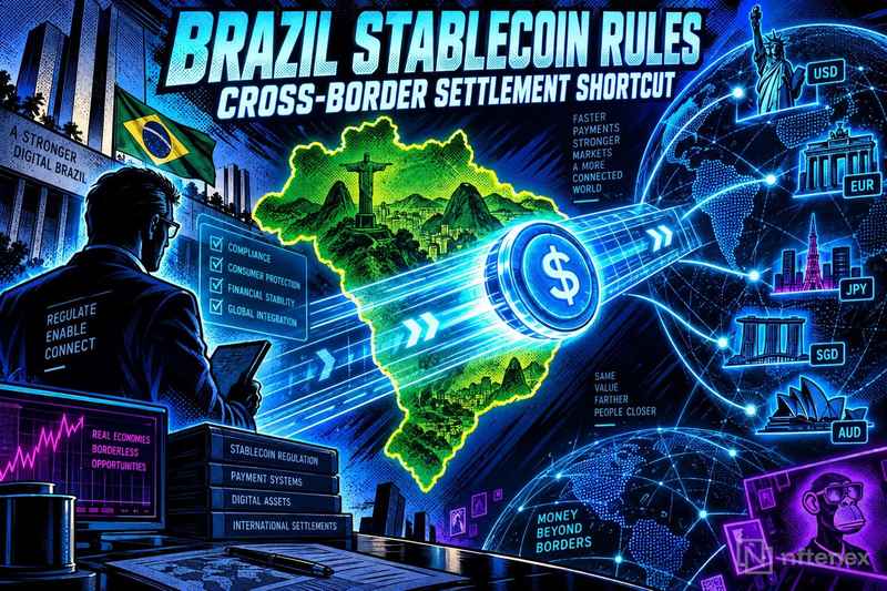 Les règles brésiliennes sur les stablecoins ciblent le raccourci de règlement transfrontalier, pas les paiements nationaux