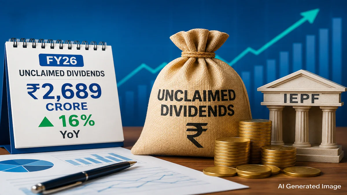 Ongeclaimde Dividenden bij Beursgenoteerde Bedrijven Stijgen 16% naar ₹2.689 Crore in FY26: SEBI