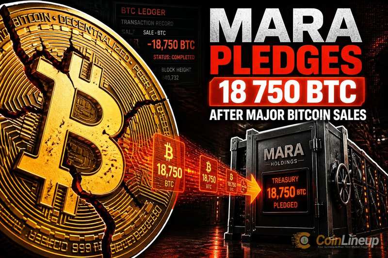 MARA заложила 18 750 BTC в качестве обеспечения после продажи 15 133 Bitcoin для выкупа долгов на 1 миллиард долларов