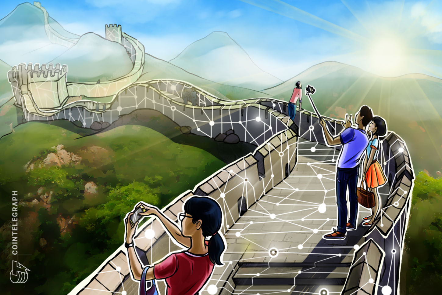 China se fija el 2030 como meta para completar en gran medida su red nacional de blockchain