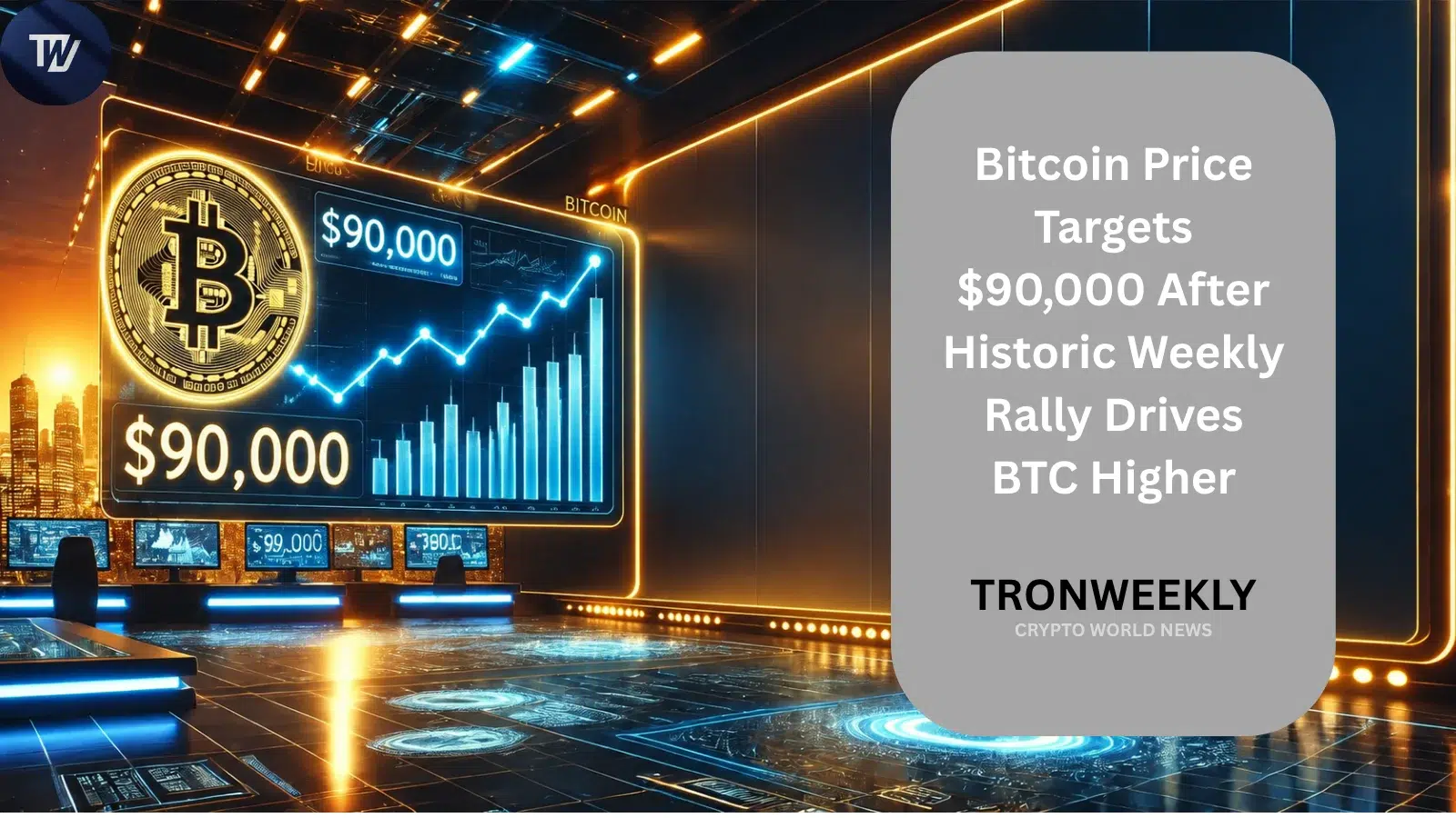 Bitcoin nähert sich 80.000 US-Dollar nach Rekord-Wochengewinn, mit 90.000 US-Dollar als nächster Schlüsselmarke