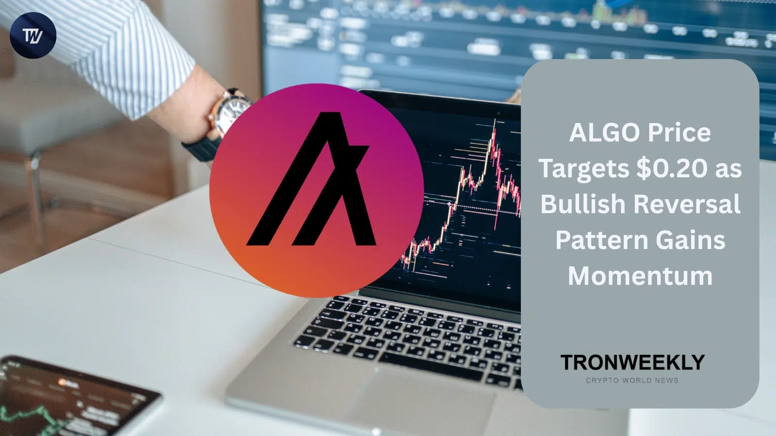 Algorand (ALGO) vise 0,20 $ grâce à un graphique en double bottom et un partenariat avec Flow Traders
