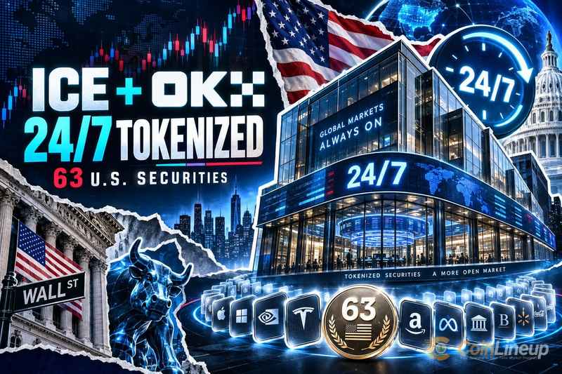 ICE and OKX Plan 24/7 Trading Venue for 63 Tokenized U.S. Securities