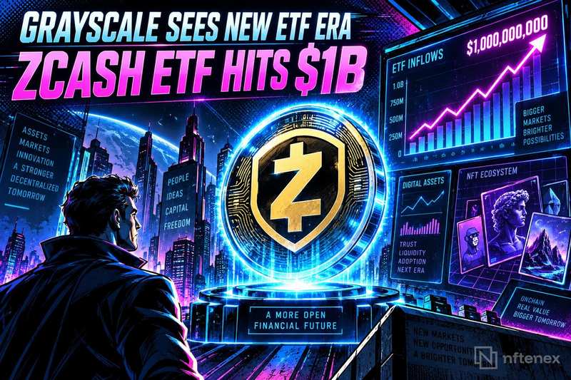 Zcash ETF от Grayscale достиг $1 млрд на фоне заявления компании о «новой эпохе ETF»