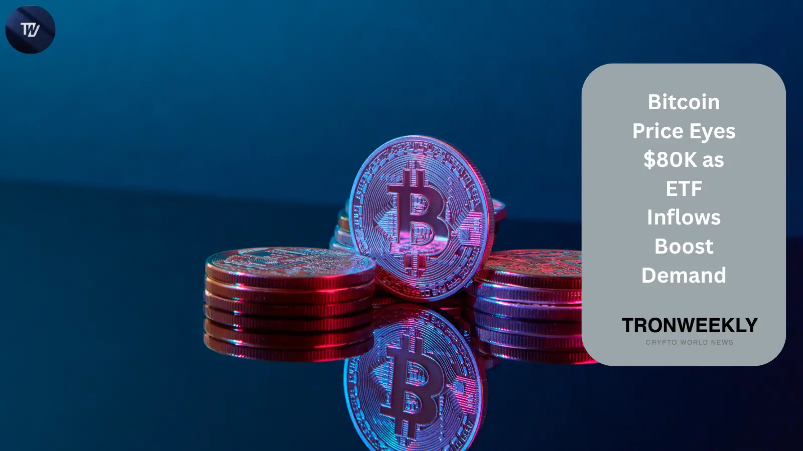 Bitcoin se mantiene cerca de los $79,000 mientras las entradas a los ETF sostienen la demanda bajo la resistencia clave de $80,000