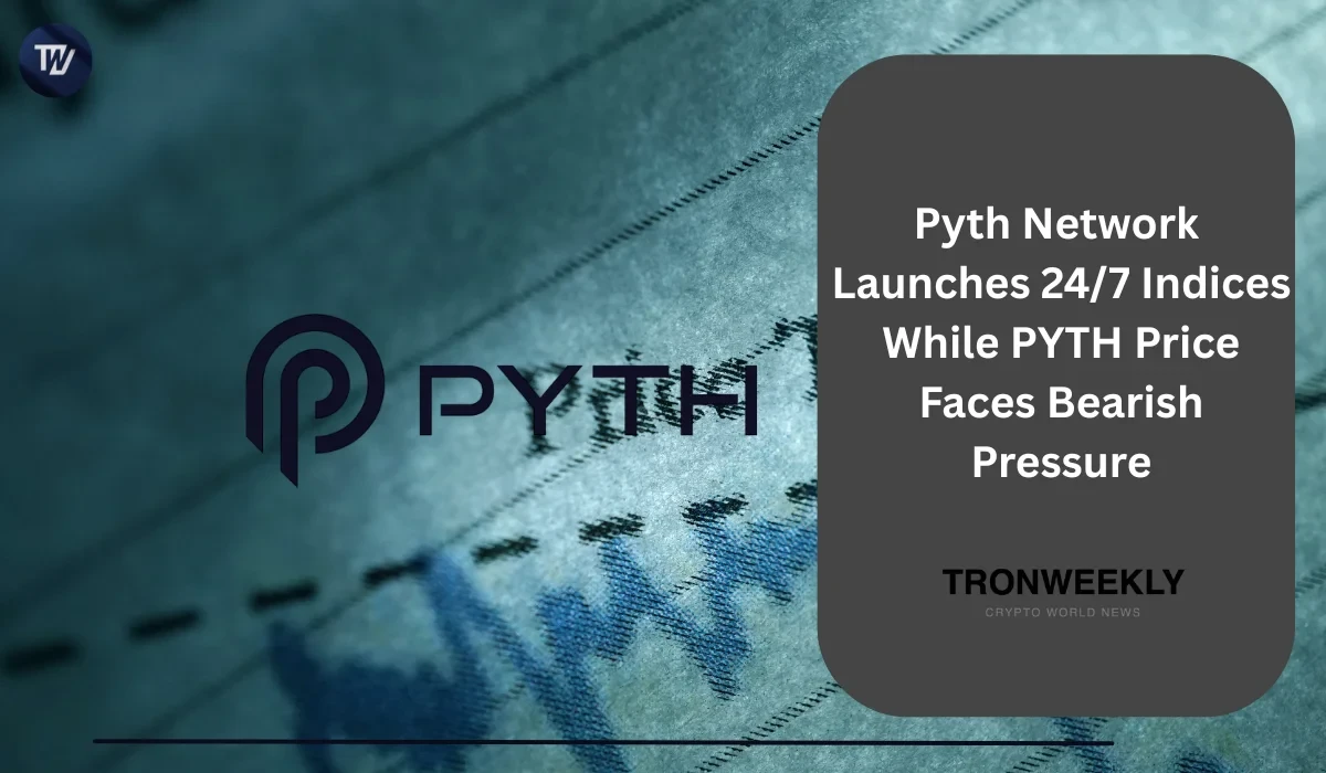Pyth Network lancia indici 24/7 mentre il prezzo di PYTH resta sotto pressione tecnica