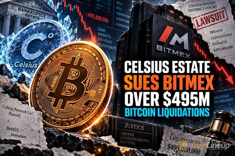 Il patrimonio fallimentare di Celsius fa causa a BitMEX per liquidazioni di Bitcoin da 495 milioni di dollari
