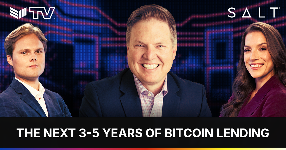 SALT Lending CRO Expects More Bitcoin Holders to Borrow Against Their Coins Over the Next 3-5 Years
