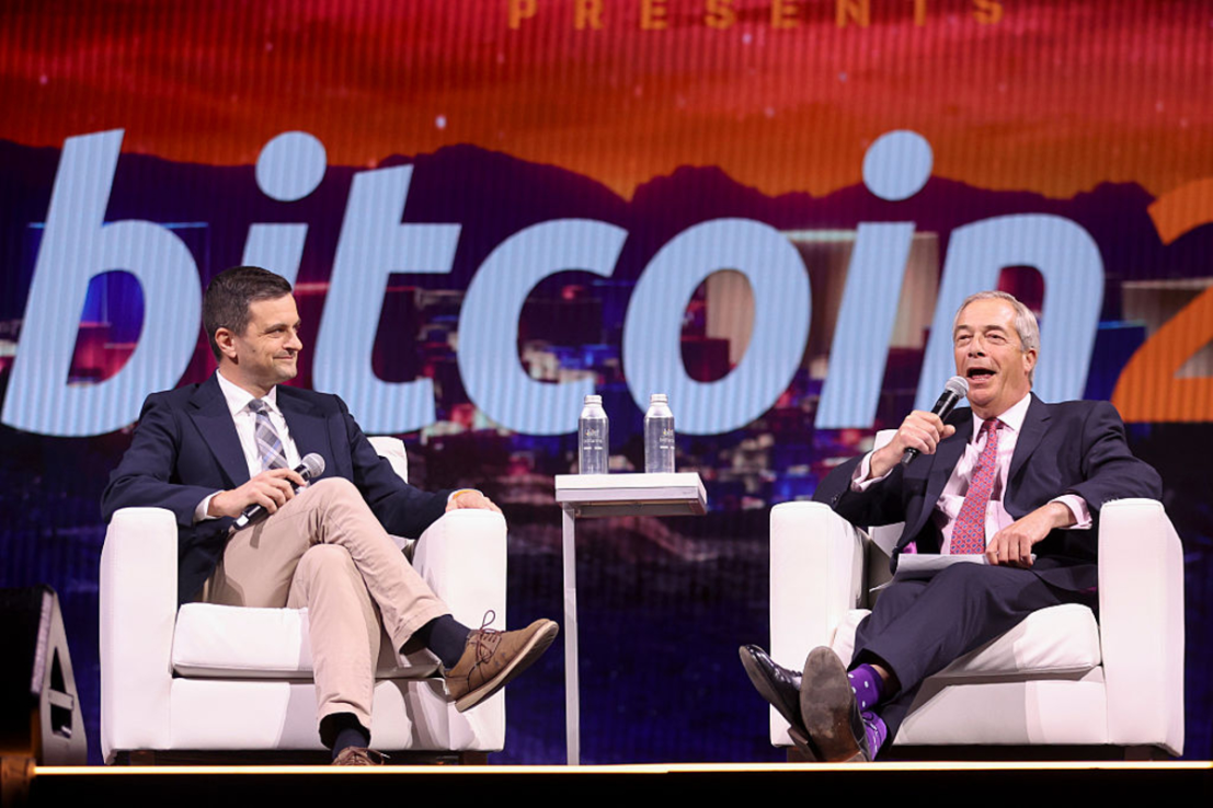 Reform UK margina a la industria cripto en su conferencia anual