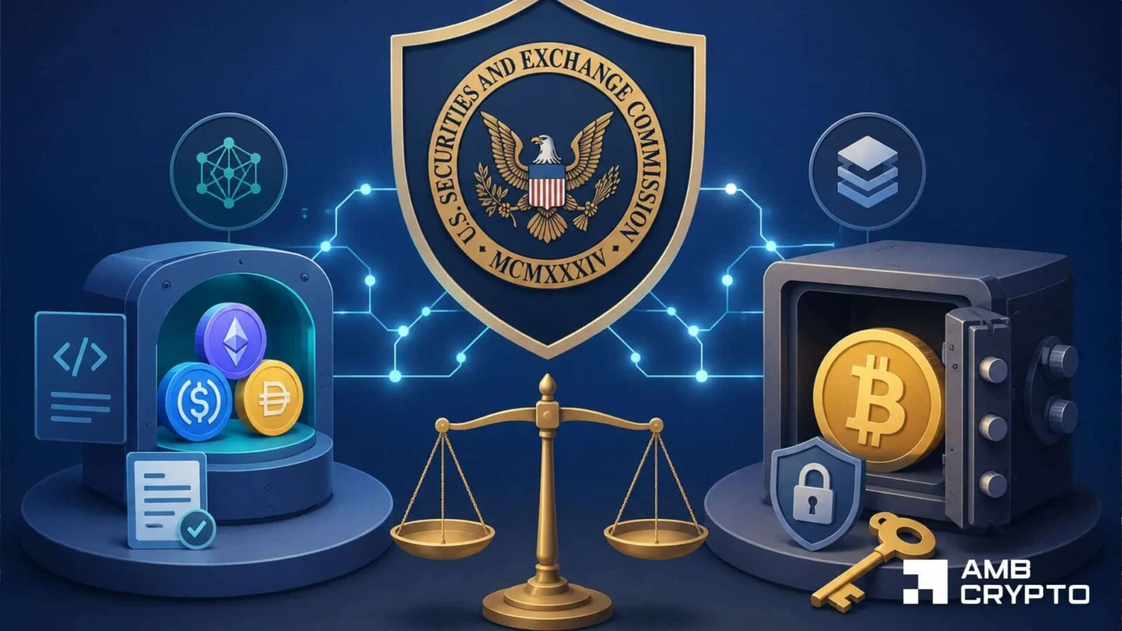 SEC rozszerza kontrolę DeFi na struktury protokołów wraz z ewolucją rynku pożyczek zabezpieczonych Bitcoinem