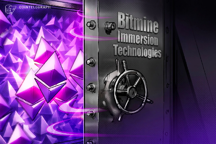 Bitmine adquiere 10,399 ETH por $19.6M y recompra 4.5 millones de acciones