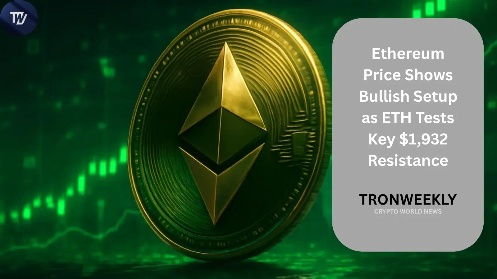 Le prix d’Ethereum teste la résistance clé de 1 932 $ alors que le pennant haussier se resserre