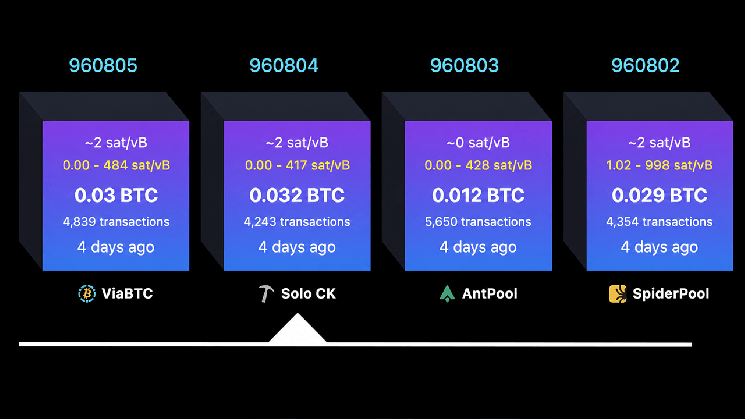Solo-Bitcoin-Miner trotzt den Wahrscheinlichkeiten und sichert sich 200.000-$-Blockbelohnung