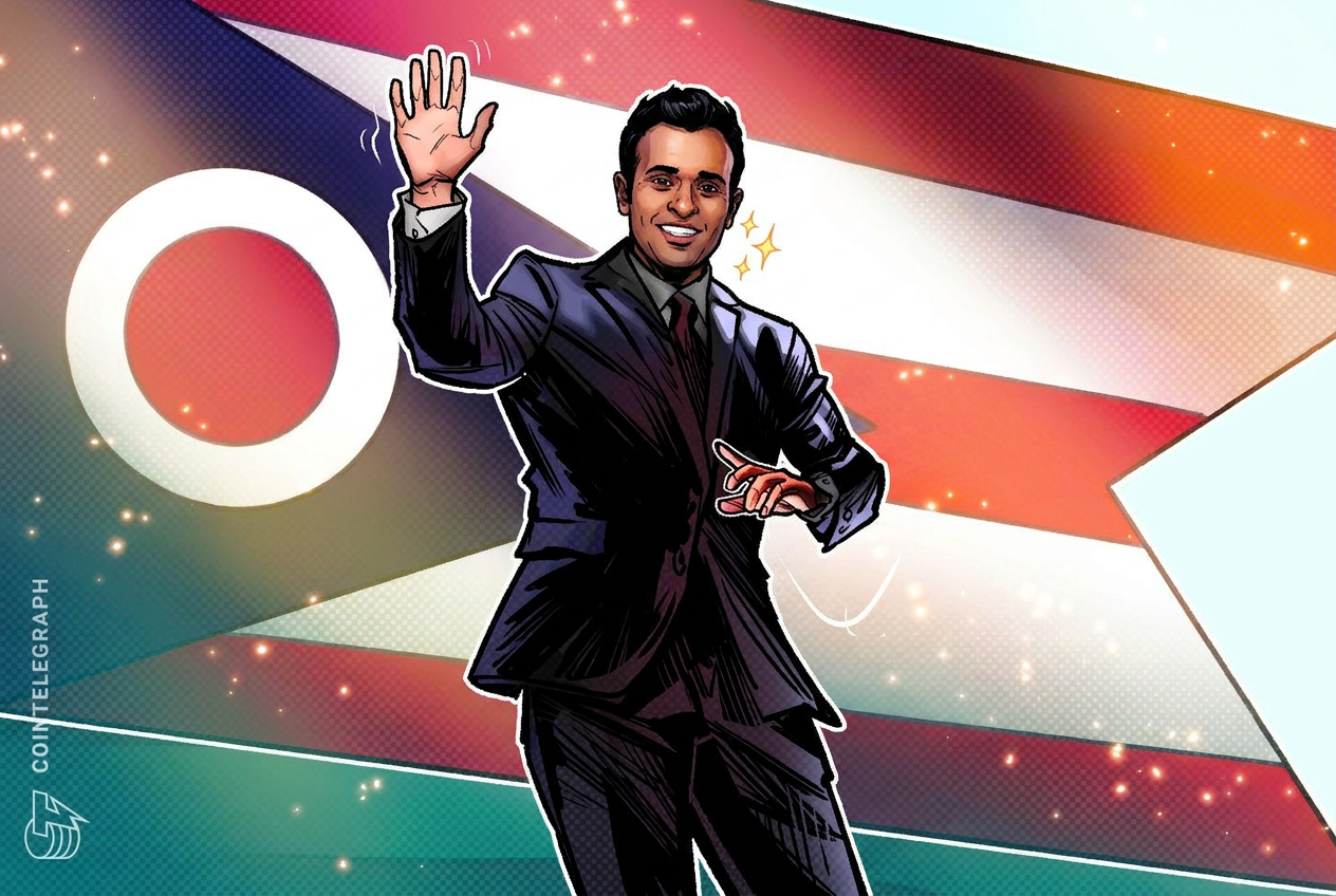 Vivek Ramaswamy modera su discurso sobre cripto en la carrera por la gobernación de Ohio