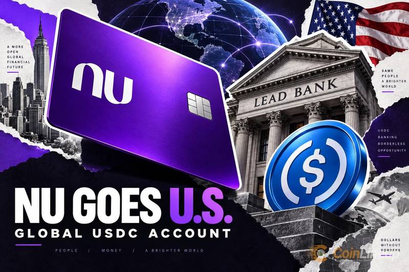 Nu startet US-Bankgeschäft mit Lead Bank und globalem USDC-Konto