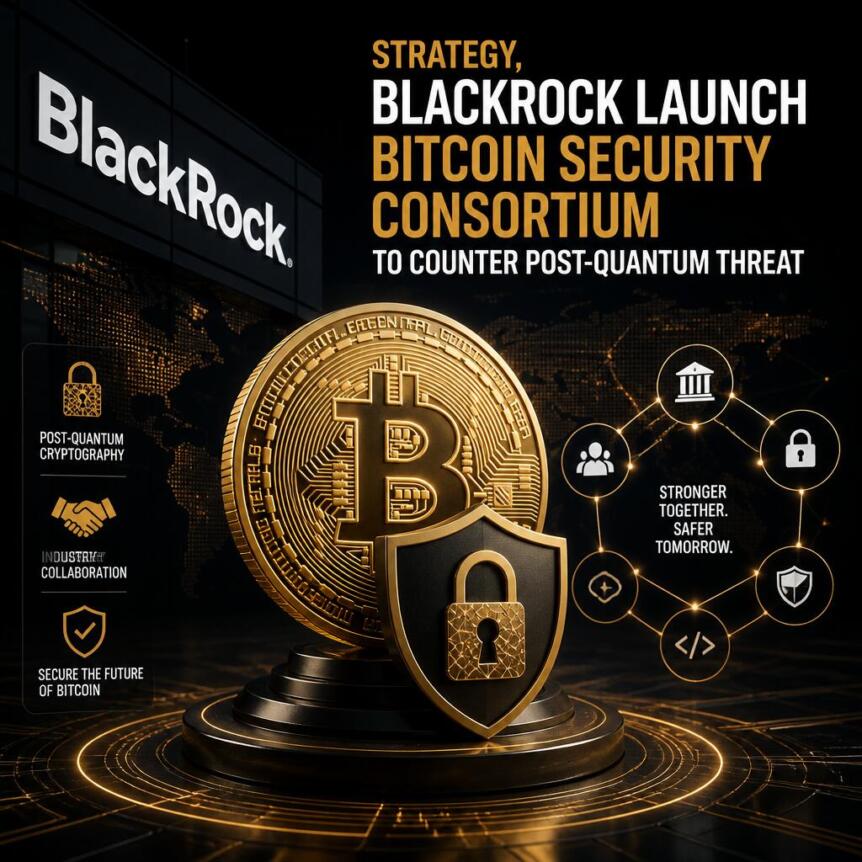 Strategy, BlackRock und Coinbase gehören zu den Gründern des neuen Bitcoin Security Consortium zur Abwehr von Post-Quanten-Bedrohungen
