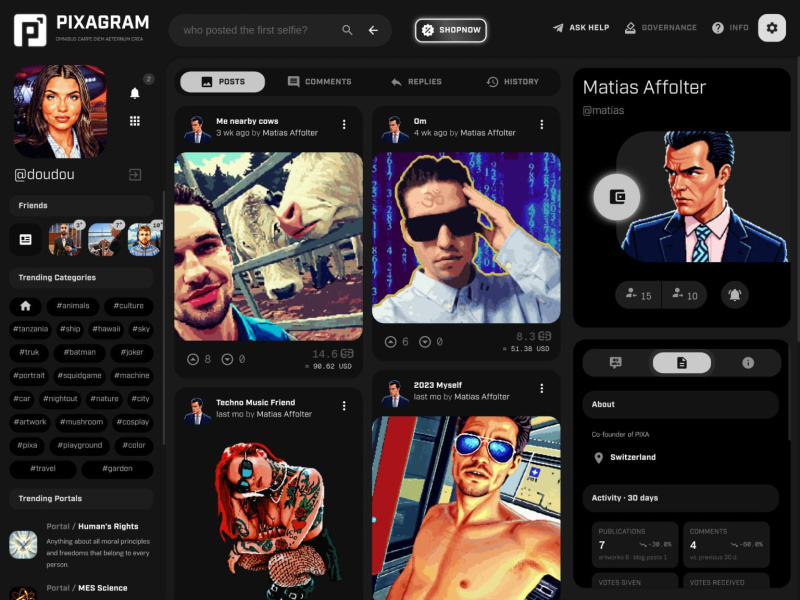 Pixagram будет покрывать комиссию сети для до 250 новых аккаунтов в день до конца 2026 года