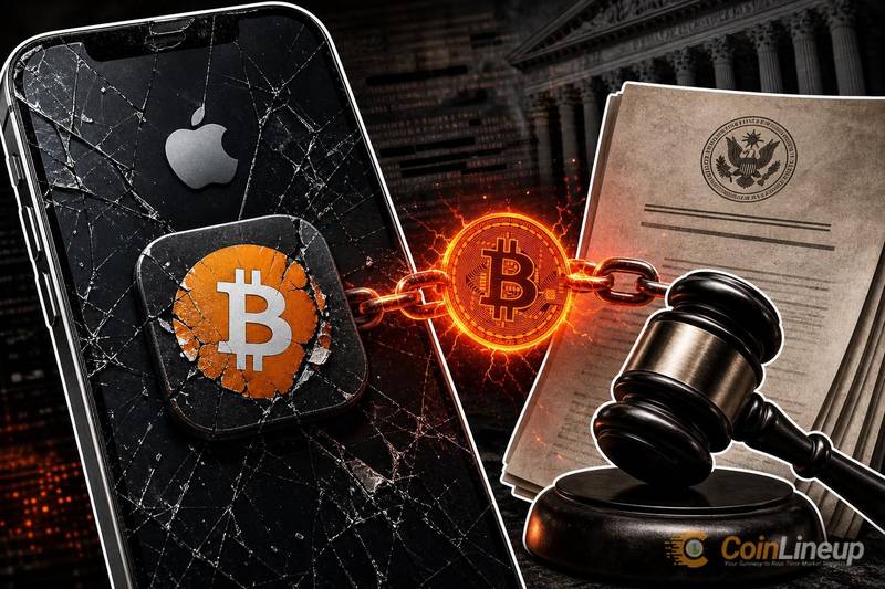 Apple affronta una causa federale per una presunta falsa app Bitcoin
