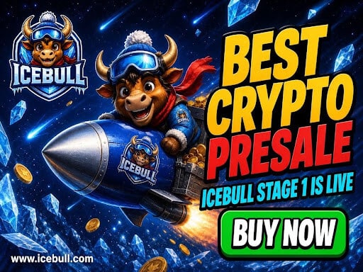 IceBullがEthereum上で16段階のプレセールを開始、PENGUやFartcoinとの比較も