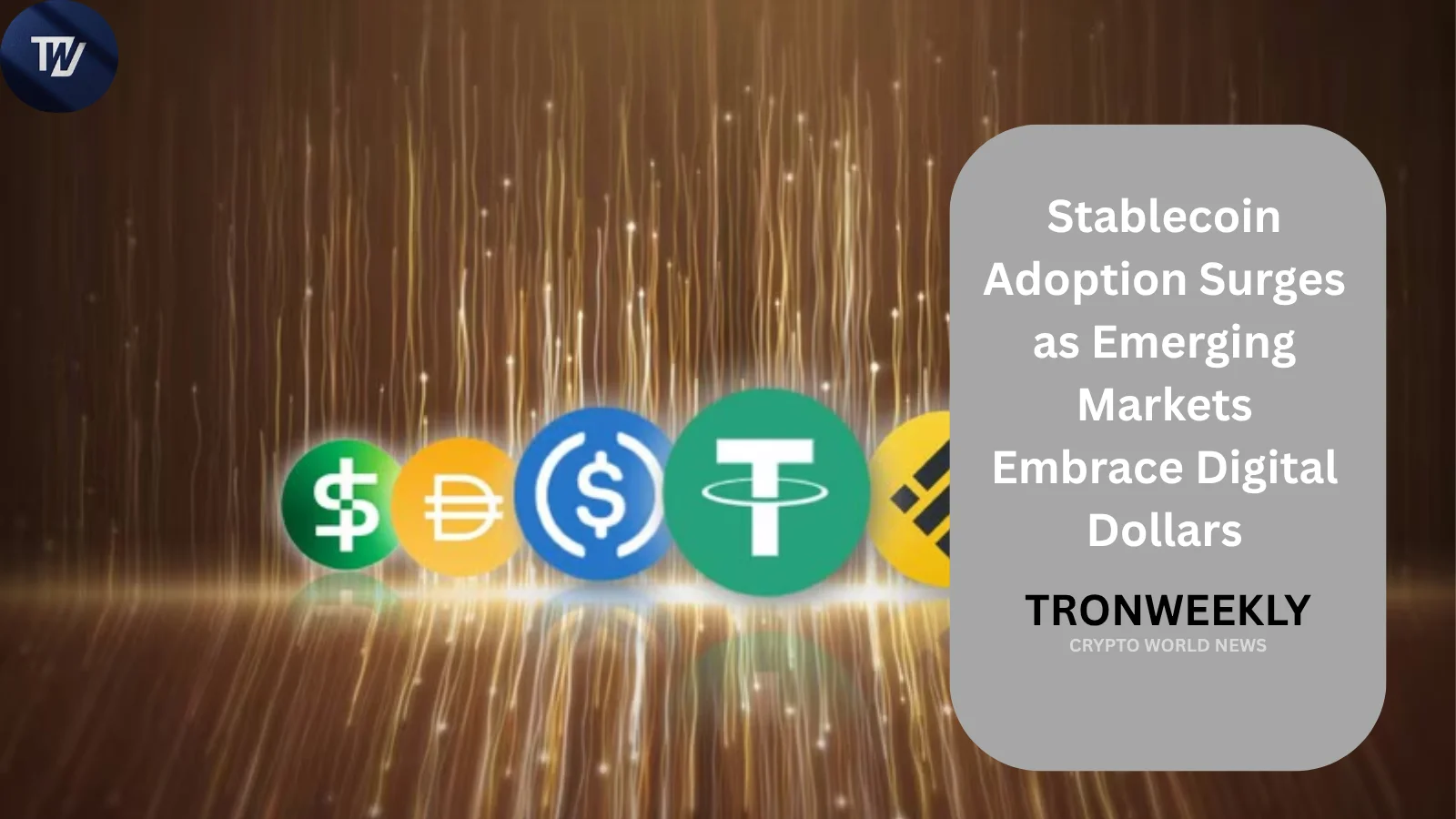 Stablecoin-adoptie schiet omhoog nu opkomende markten digitale dollars omarmen
