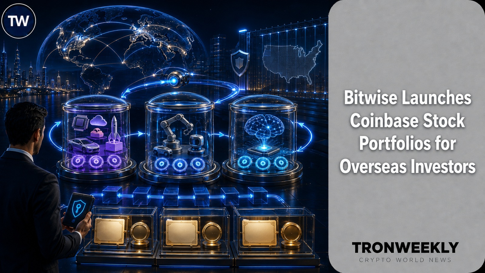 Bitwise запускает портфели акций Coinbase для инвесторов за пределами США