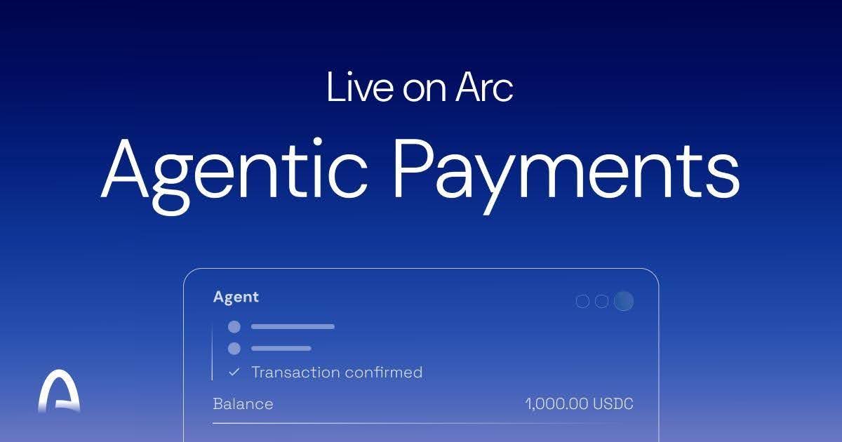 Arc Launches Agentic Payments in USDC Across Arc, Base and Polygon, Removing Gas and Wallet Hassles