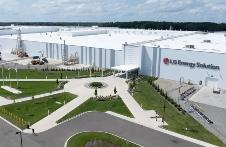 LG Energy Solution Opens Second Michigan Battery Plant; 80% of Global ESS Capacity to Be in North America by Year-End