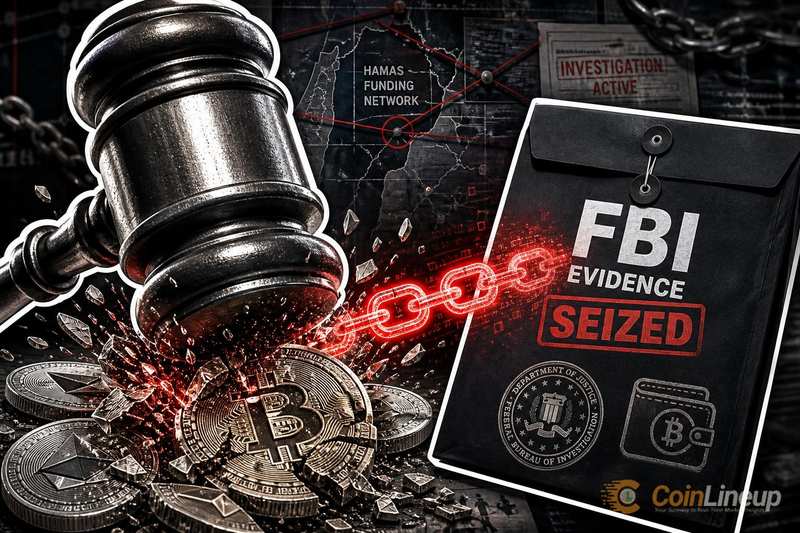 Departament Sprawiedliwości USA: FBI zasekwestrowała ponad 560 tys. dolarów w kryptowalutach w ramach śledztwa ws. finansowania Hamasu